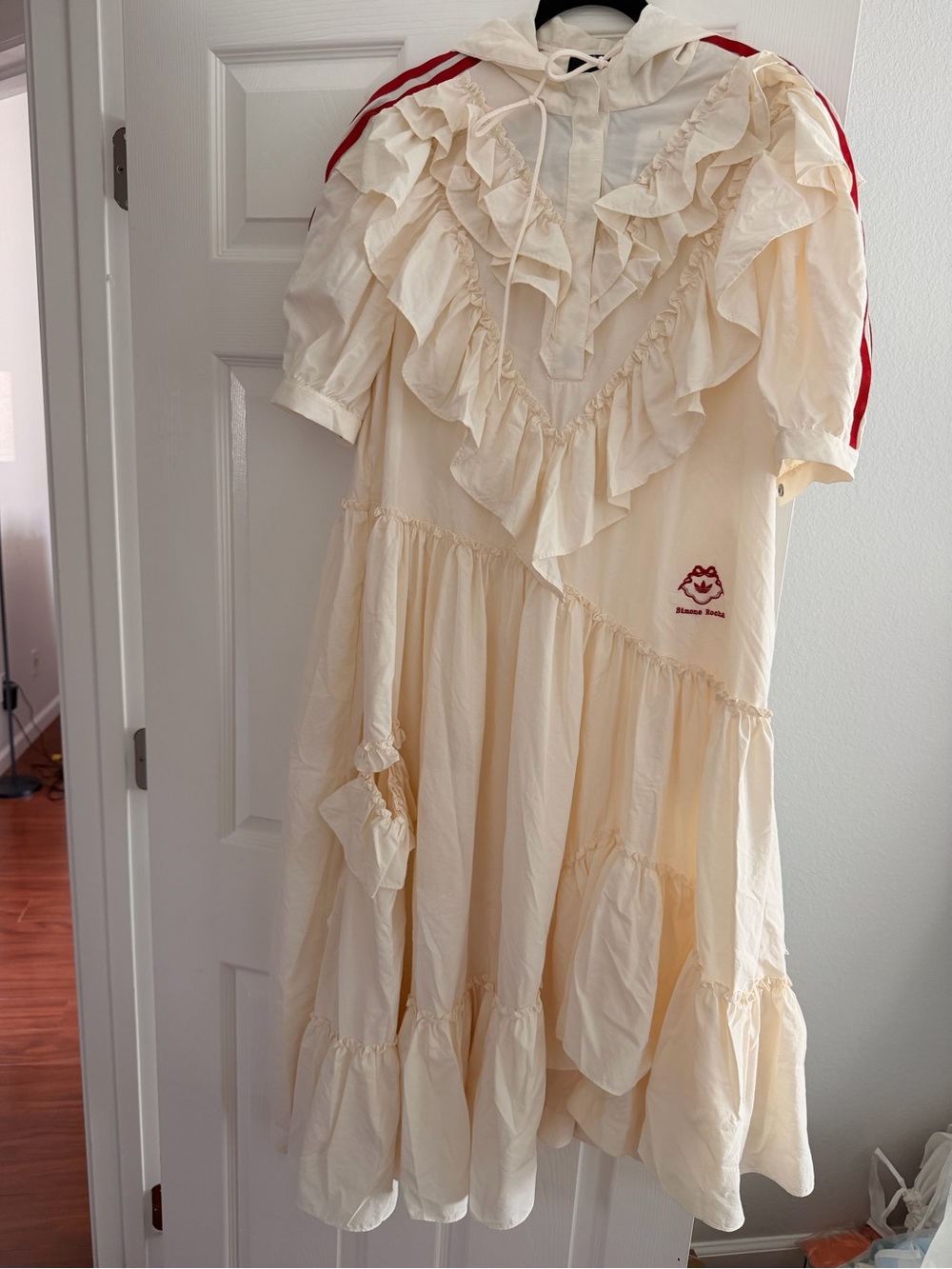 Adidas Simone Rocha frill dress Ruffle Dress NWT size L